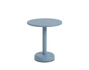 Linear Steel Coffee Table Ø42, pale blue