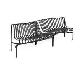 Palissade Park Dining Bench In/Out set of 2, anthracite