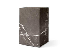 Plinth Side Table Tall, Grey Kendzo