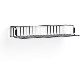 Pier System Wire Shelf, chromed steel