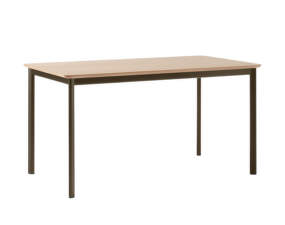 Drip HW115 Dining Table, bronzed/lacquered oak