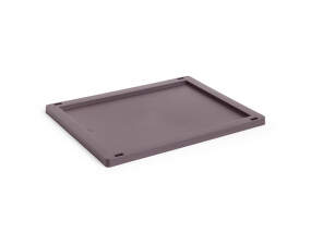 Colour Crate Lid Plastic Medium, bordeaux