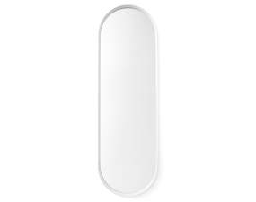 Norm Wall Mirror Oval, white