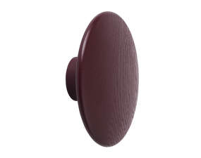 The Dots Coat Hook L, burgundy