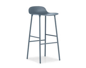 Form Bar Chair 75 cm Steel, blue