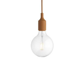E27 Pendant Lamp, Clay brown