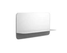 Horizon Mirror Horizontal, grey