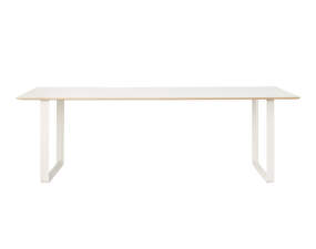 70/70 Table 225 cm, white