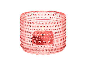 Kastehelmi Tealight Candleholder, salmon pink