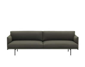 Outline 3-seater Sofa, Fiord 961