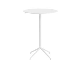 Still Café Table Ø75 x 105 cm, white