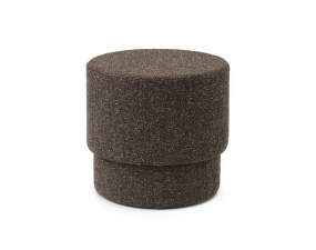 Silo Pouf Small, coffee grounds