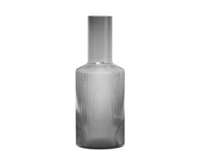 Ripple Carafe, smoked grey