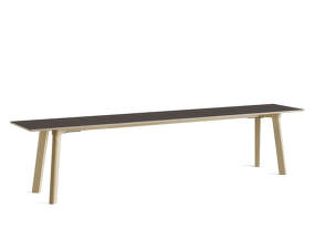 CPH Deux 215 Bench L200, stone grey/beech