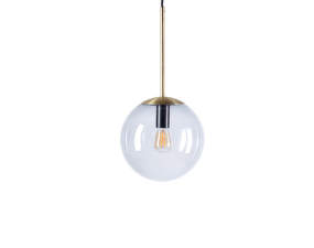 Orb Pendant Ø20, matt antique brass