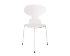 Ant 3100 Chair Coloured, chrome/white