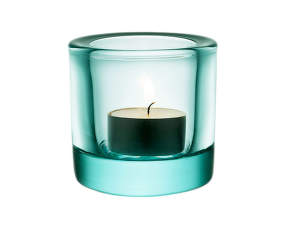 Kivi Tealight Candleholder, water green