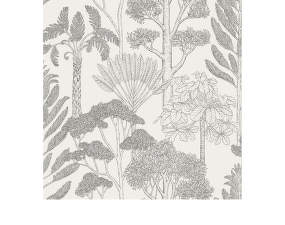 Katie Scott Trees Wallpaper, off-white