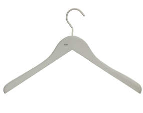 Soft Coat Hanger Wide, Set of 4, grey