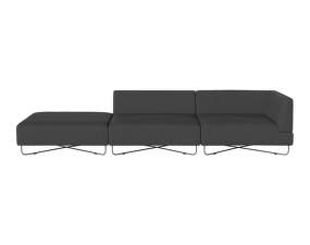 Orlando 3-seater Sofa w. Open Left End, Nantes