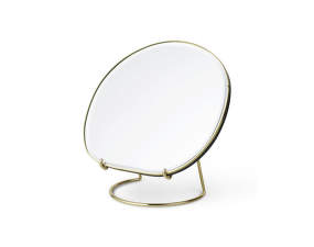 Pond Table Mirror, brass