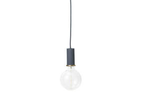 Collect Socket Pendant Low, dark blue