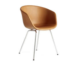 AAC 27 Chair Chromed Steel, Sense Cognac