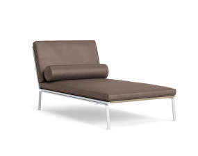 Man Chaise Lounge, Dunes Dark Brown