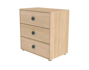 Popsicle Chest with 3 drawers, blueberry