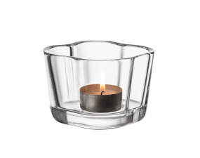 Aalto Tealight Candleholder 60 mm, clear