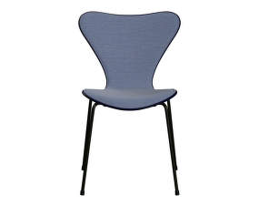 Series 7 Chair Front Upholstered, black/midnight blue