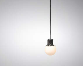 Mass Light NA6 Pendant, nero marquina marble