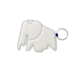 Elephant Key Ring, snow