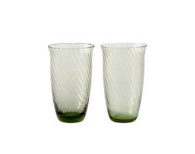 Collect Glass 10.5 cm, Set of 2, moss