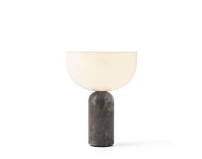 Kizu Portable Table Lamp, Gris du Marais marble