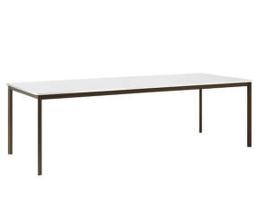 Drip HW60 Table, bronzed / off-white laminate