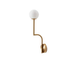 Mobil 46 Fixed Wall, brushed brass