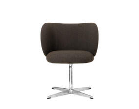 Rico Dining Chair Swivel Hallingdal, dark grey brown