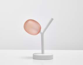Ivy Table Battery PC1233 Lamp, light pink / white