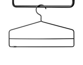 String Coat-hangers Set of 4, black