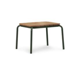 Vig Table 55 x 45 cm Robinia, dark green