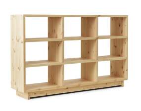 Plank Bookcase High, pine
