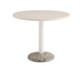 Ceramic Table Ø90, warm white