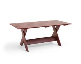 Crate Dining Table L180, iron red