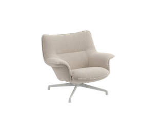 Doze Lounge Chair Low Swivel, Heart 7 / grey
