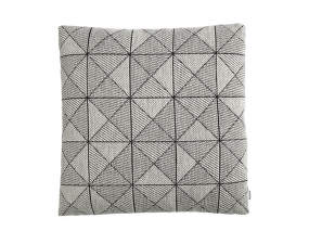 Tile Cushion 50x50, black/white