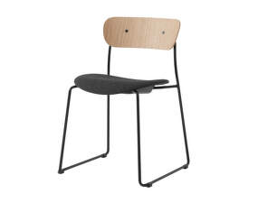 Pavilion Side Chair AV52, oak/Re-Wool 198