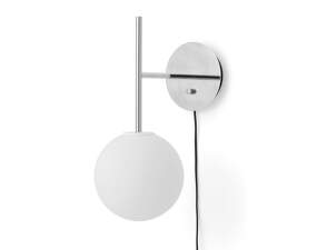 TR Bulb Suspended, polished steel