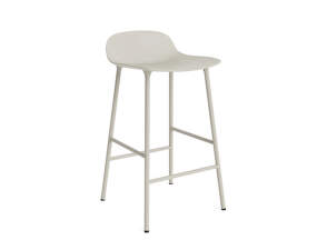 Form Bar Chair 65 cm Steel, light grey