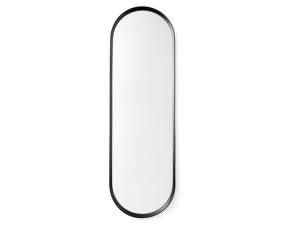 Norm Wall Mirror Oval, black